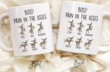 Funny Boss Mug, Donkey Boss Pain in the