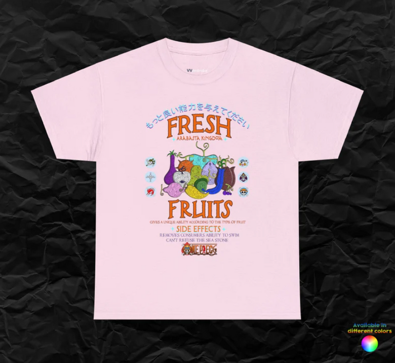 Devil Fruits t-shirt - poster-like anime