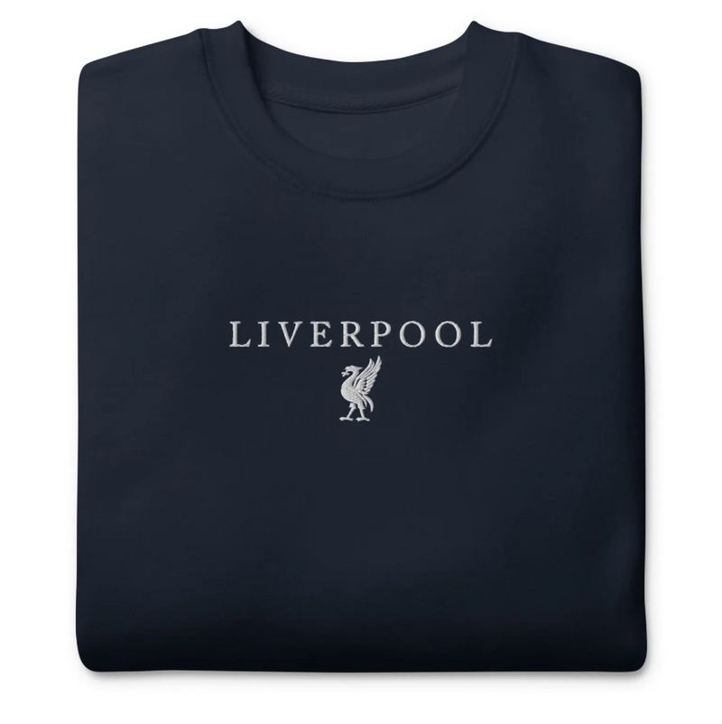 Liverpool Embroidered Crewneck Sweatshirt