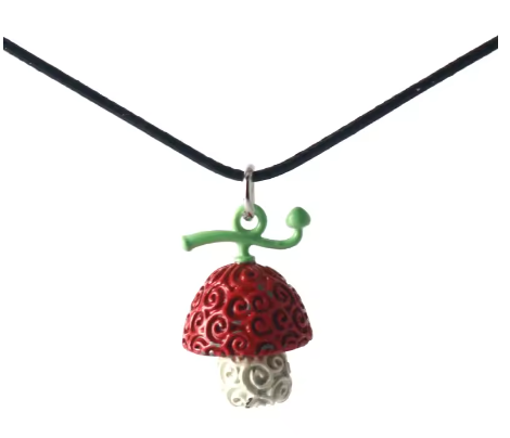 Anime Devil Fruit Cosplay Luffy Necklace