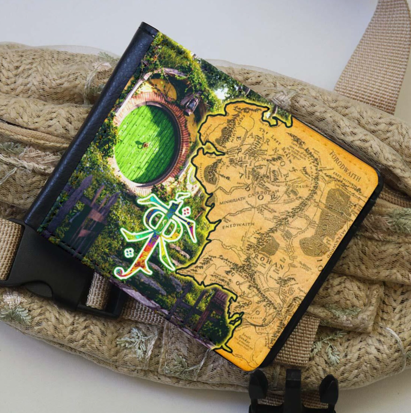 A LOTR Hobbit Middle-earth Map Bifold