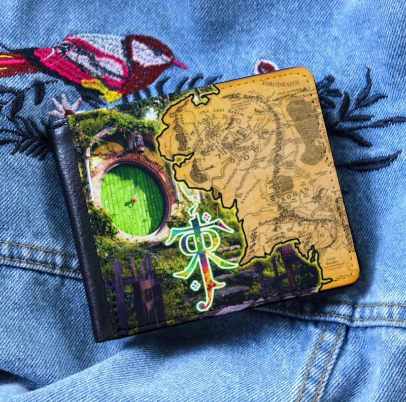 A LOTR Hobbit Middle-earth Map Bifold