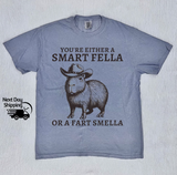 Retro Smart Fella Capybara 90s Shirt