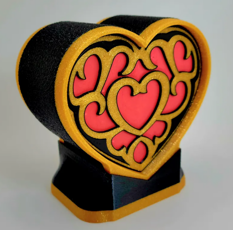 Legend of Zelda Heart Container Lamp