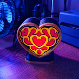 Legend of Zelda Heart Container Lamp