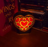 Legend of Zelda Heart Container Lamp