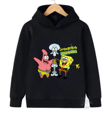 SpongeBob Printed Hoodies for Kids Sweatshirts