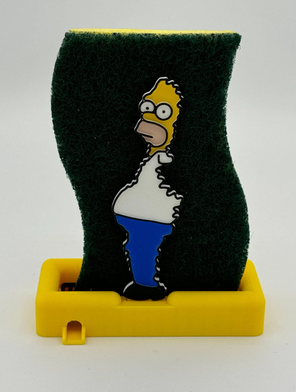 Quirky Homer Simpson Meme Sponge Holder