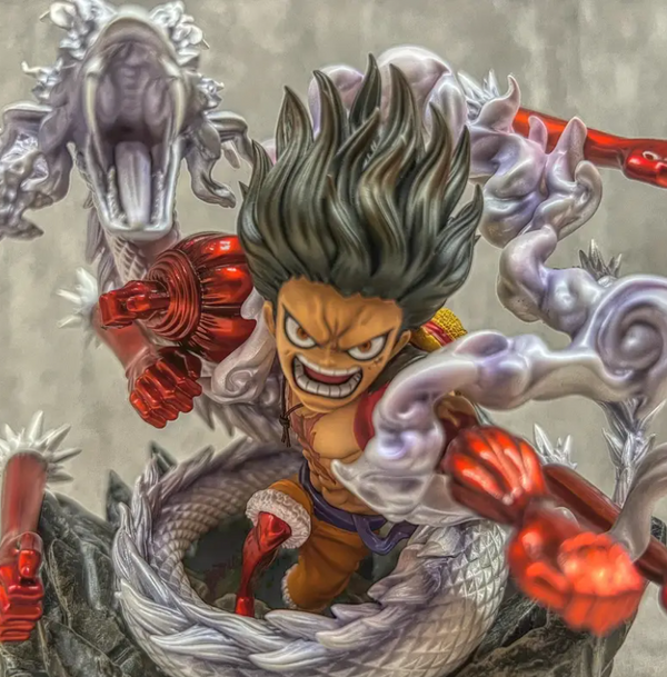 One Piece Luffy vs. Zoro Anime Figure - Dynamic Snake