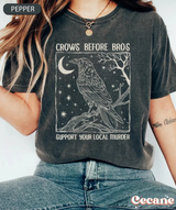 Crows Before Bros Tee - Trending Unisex Sweater