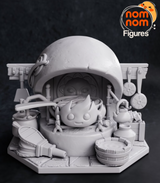 Castle 3D Printed Figurine | Anime Statue