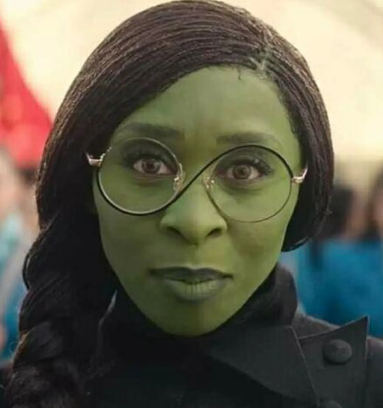 Wicked Movie inspired Elphaba Glasses