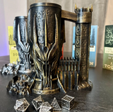 inspired Dice Tower and Can Koozie