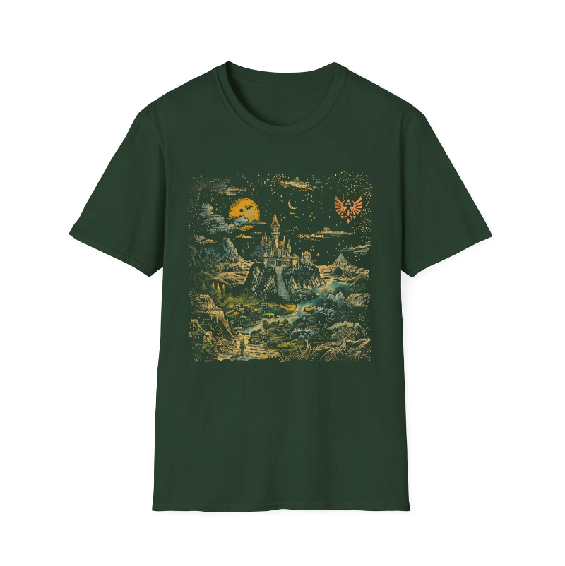 Legend of Zelda Hyrule Retro Art T-Shirt