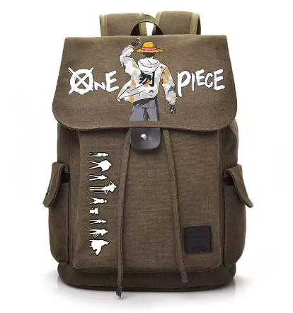 One Piece Vintage Canvas Backpack